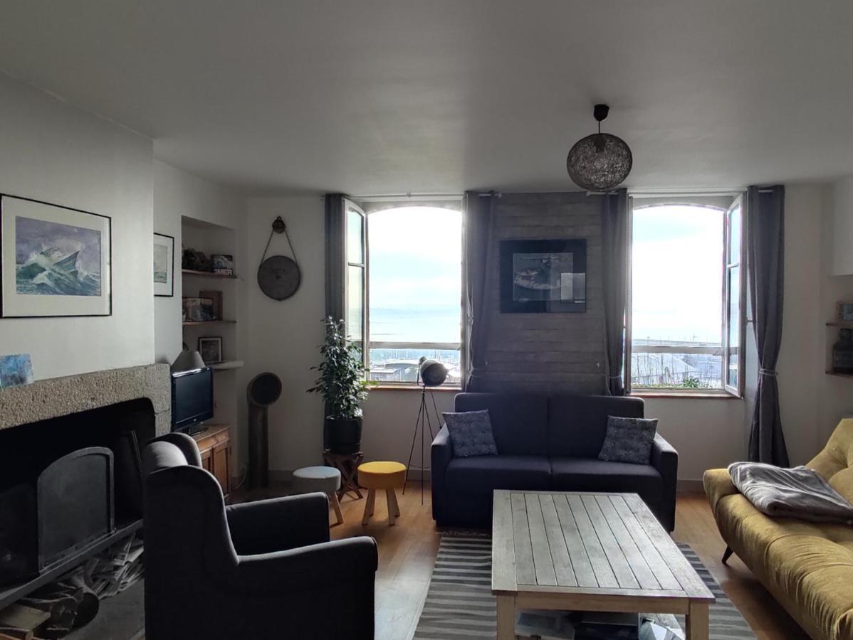 La Maison De L'Amiral Vue Sur Mer A Granville Ngoại thất bức ảnh
